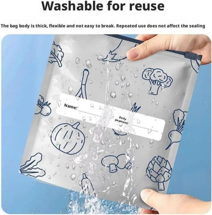 Reusable Aluminum Foil Food Storage Bags
