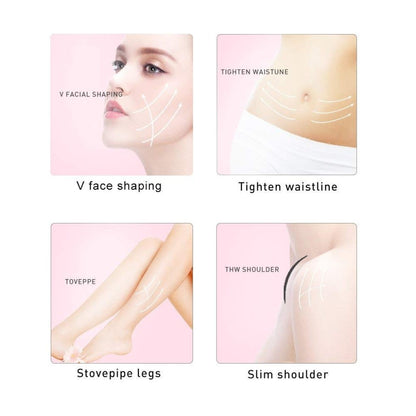 3D Manual Roller Face Body Massager Skin Lifting Wrinkle Remover Facial Massage For Relaxation and Tightening (Silver)