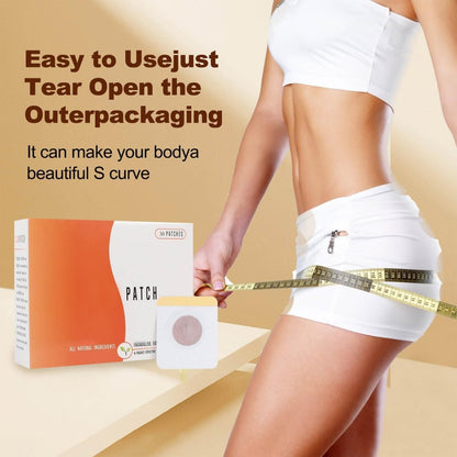 Slimming Navel Sticker Patches for Weight Management – 10 Pcs +10 pcs Extra Herbal Navel Patches, Waterproof & Sweatproof Belly Stickers for Convenient Daily Use