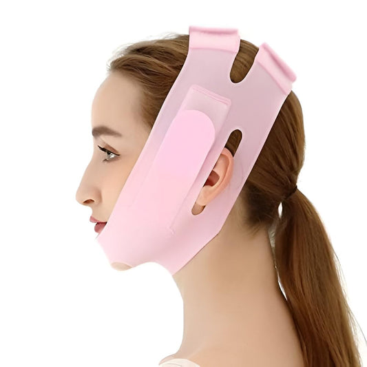 Silicone V Face Slimming Mask – Double Chin Reducer Band for Men & Women