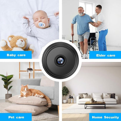 Home Security WiFi Spy Camera 360° Security Camera for Home Outdoor High HD Focus Spy Magnet Mini Spy WiFi Magnetic Live Stream Night Vision IP Wireless Camera for kids and Adults