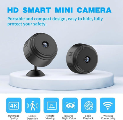 Home Security WiFi Spy Camera 360° Security Camera for Home Outdoor High HD Focus Spy Magnet Mini Spy WiFi Magnetic Live Stream Night Vision IP Wireless Camera for kids and Adults