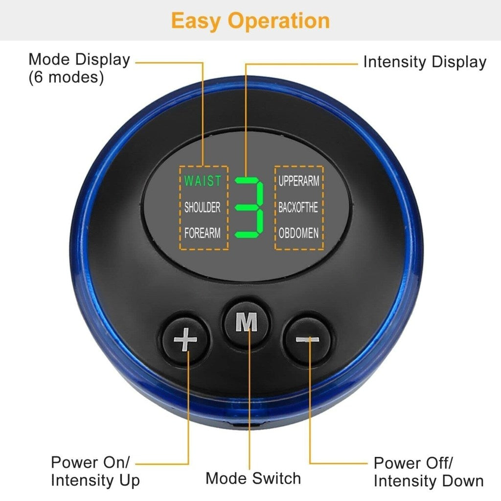 Electric Foot Massager Pad | Rechargeable Portable Foot Massage Mat with 8 Modes & 19 Intensity Levels
