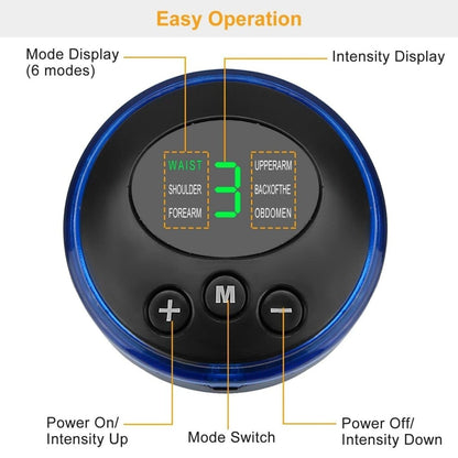 Electric Foot Massager Pad | Rechargeable Portable Foot Massage Mat with 8 Modes & 19 Intensity Levels