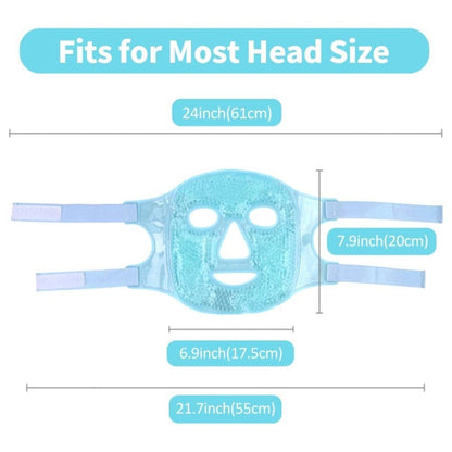 Ice Gel Face Mask – Hot & Cold Reusable Cooling Face Mask