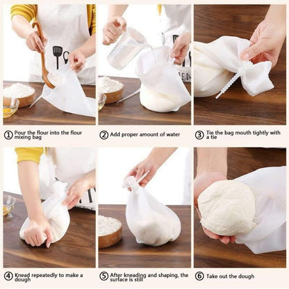 Silicone Atta Maker Bag – Reusable Dough Kneading & Mixing Bag