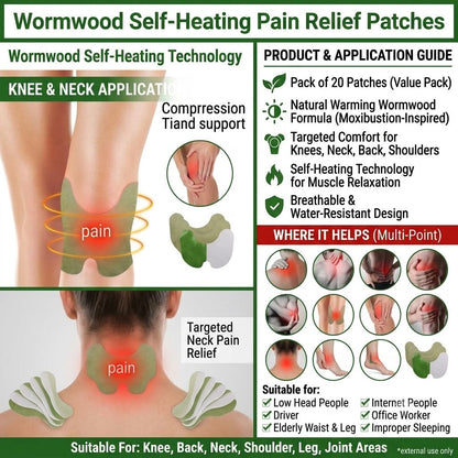 Herbal Knee Pain Relief Patches for Knee