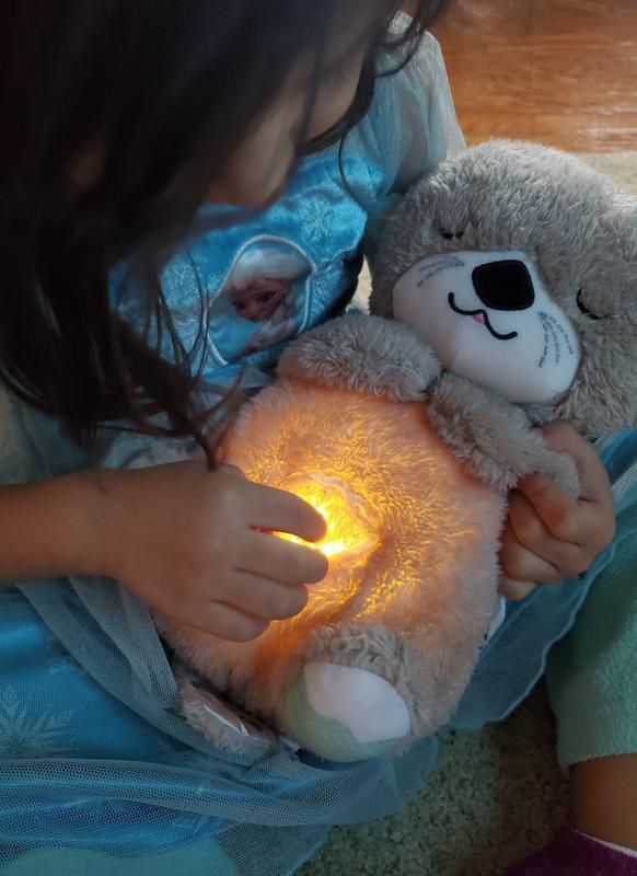 Breathing Teddy Bear Toy,  Baby Gift with Music & Lights Soft Toy